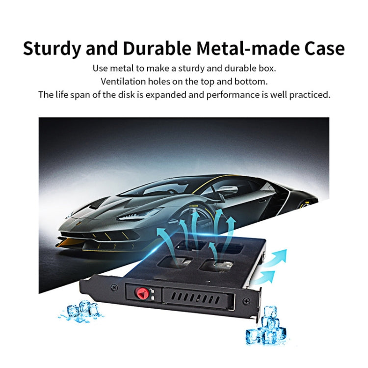 OImaster MR-9100 PCI Single-Disk Hard Disk Box Built-In Hard Disk Rack, MR-9100