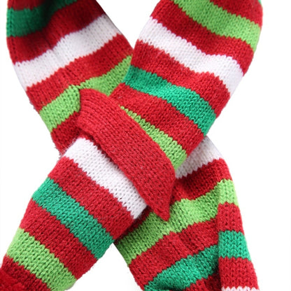 Dog Scarf Christmas Pet Accessories Winter Warmth Pet Scarf, XS, M, XL