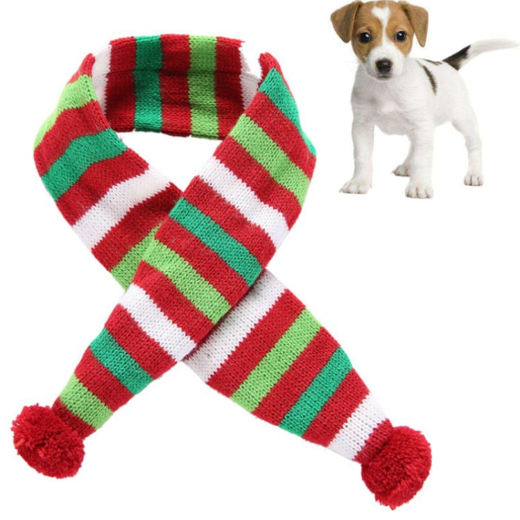 Dog Scarf Christmas Pet Accessories Winter Warmth Pet Scarf, XS, M, XL
