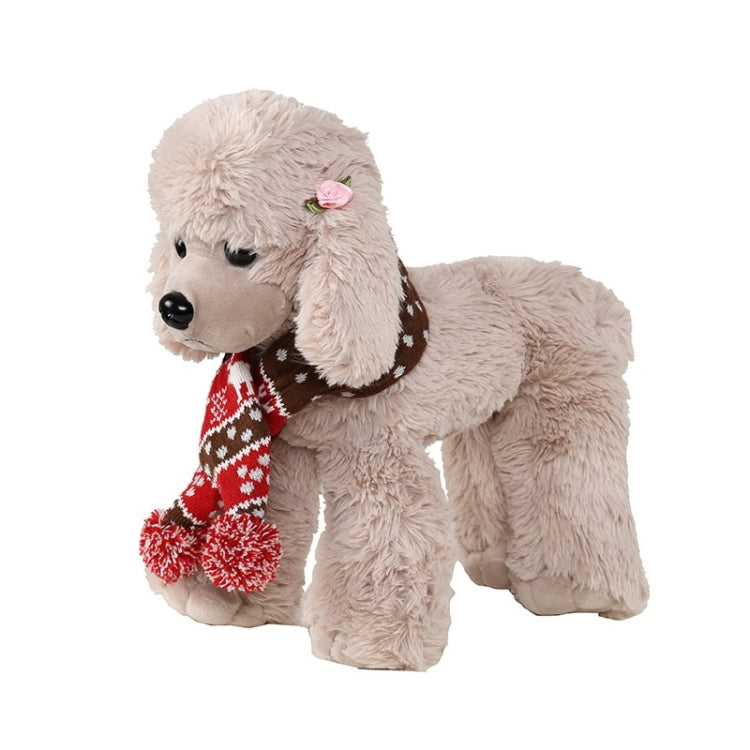 Christmas Pet Scarf Autumn And Winter Warm Elk Christmas Dog Scarf, S, M, L