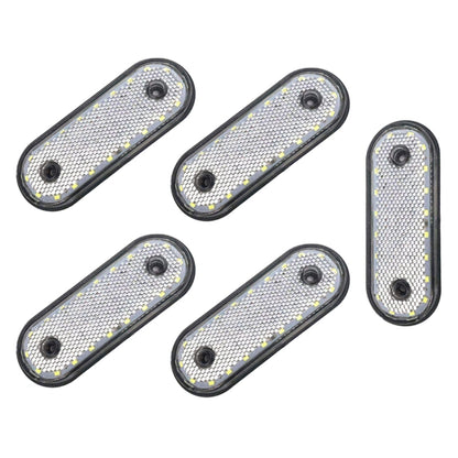 5 PCS MK-095 12/24V 20 LEDs Universal Truck Side Lights Truck Trailer Tail Lights, MK-095, MK-095 Yellow