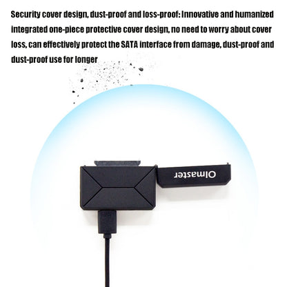 Olmaster External Notebook Hard Drive Adapter Cable Easy Drive Cable USB3.0 to SATA Converter, Hard Disk Dedicated 2.5 Inch, Hard Disk + Type-C Adapter 2.5 Inch, Hard Disk Dedicated 3.5 Inch (US Plug), Hard Disk + Type-C Adapter 3.5 Inch (US Plug)