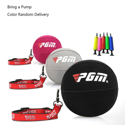PGM JZQ012 Golf Inflatable Ball Swing Trainer Arm Corrector Auxiliary Correction Trainer, JZQ012 Black, JZQ012 Gray, JZQ012 Rose Red