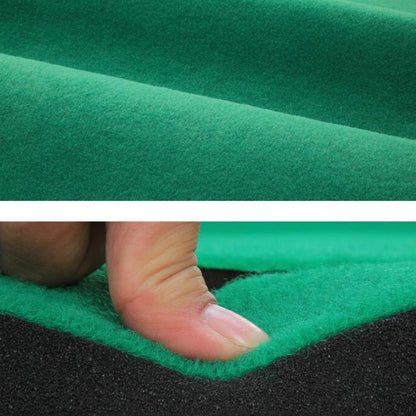 PGM GL002 Indoor Golf Putting Trainer Big Feet Mini Golf Practice Blanket with Putter and Balls, with Putter and Balls Woolen Blanket, with Putter and Balls Lawn