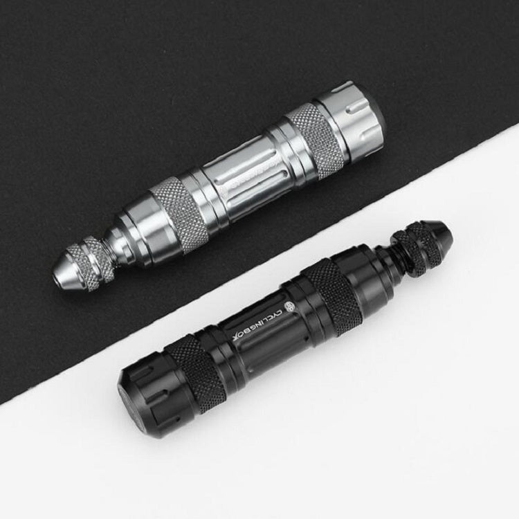 CYCLINGBOX Mountain Bike Vacuum Aluminum Alloy Tire Repair Tool Bicycle Repair Integrated Storage Design Tool, BG-9901(Black), BG-9901(Silver)