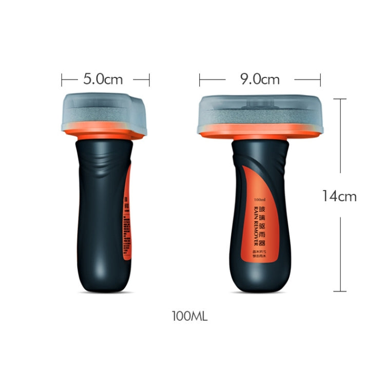 2 PCS Glass Rain Repellent Cleaner Wiper Car Windshield Rain Repellent Cleaner Car Supplies, Rain Repellent, Oil Film Removal, Defogging Agent