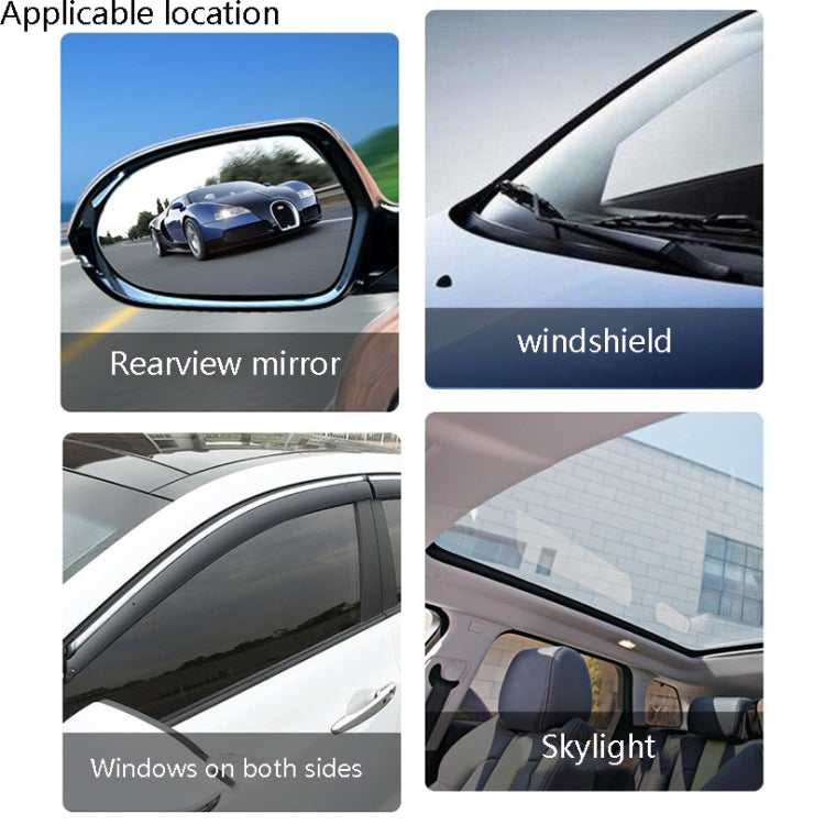 2 PCS Glass Rain Repellent Cleaner Wiper Car Windshield Rain Repellent Cleaner Car Supplies, Rain Repellent, Oil Film Removal, Defogging Agent