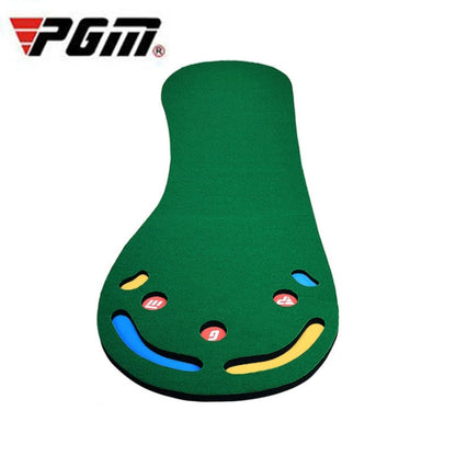PGM GL002 Indoor Golf Putting Trainer Big Feet Mini Golf Practice Blanket, Woolen Blanket, Lawn