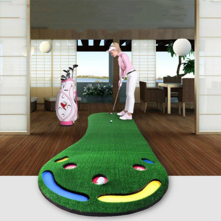 PGM GL002 Indoor Golf Putting Trainer Big Feet Mini Golf Practice Blanket, Woolen Blanket, Lawn