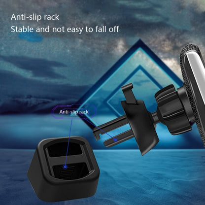 5 PCS Car Phone Holder Base Universal Car Air Outlet Clip Bracket Base, Black, Silver, Gold, Green, Tarnish, Red, Wood Grain 1, Wood Grain 2, Wood Grain 3, Carbon Fiber, Silver Reflective, Rose Gold Reflective, Golden Reflection