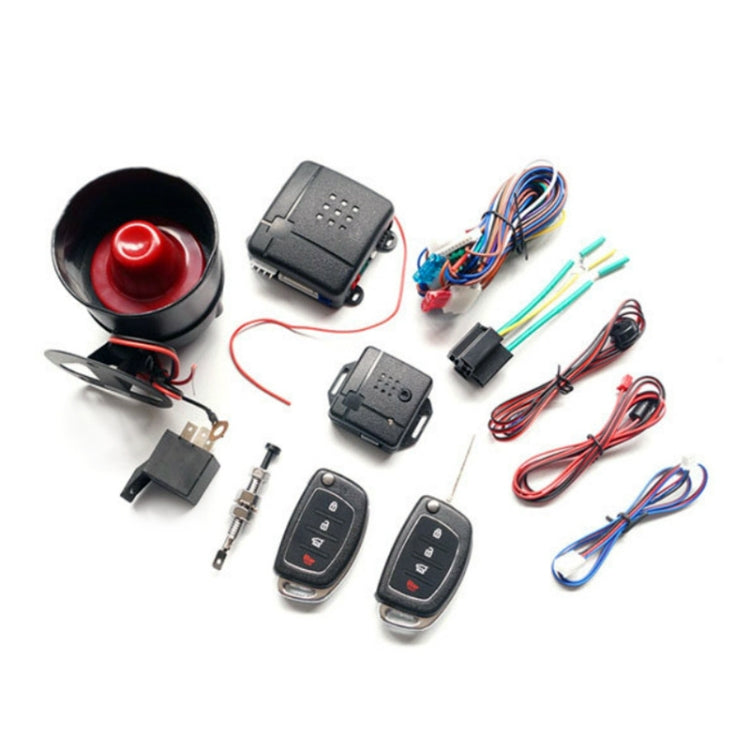 2 Set Car Alarm One-Way Alarm Mobile Phone APP Bluetooth Control Vehicle, One-Way Alarm