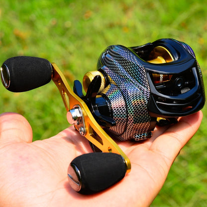 PROBEROS Metal Drop Wheel 18+1 Axis Lure Fish Wheel, Style:, DW132SR Right Hand, DW132WR Right Hand, DW132WL Left Hand, DW132PR Right Hand, DW132PL Left Hand