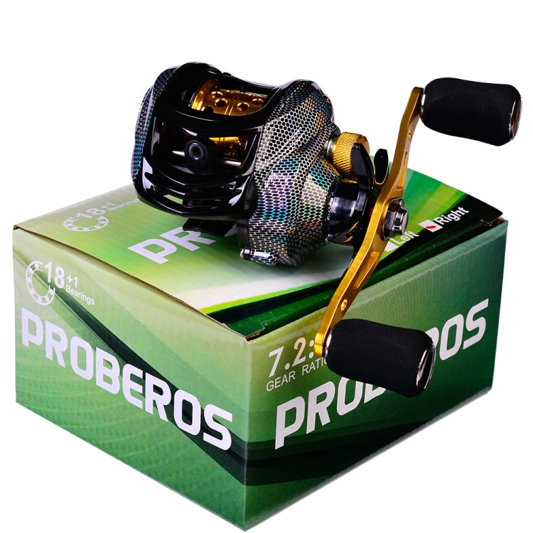 PROBEROS Metal Drop Wheel 18+1 Axis Lure Fish Wheel, Style:, DW132SR Right Hand, DW132WR Right Hand, DW132WL Left Hand, DW132PR Right Hand, DW132PL Left Hand