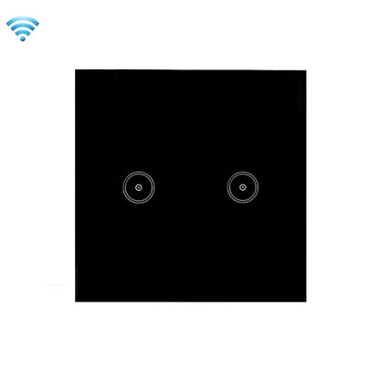 Wifi Wall Touch Panel Switch Voice Control Mobile Phone Remote Control, White 1 Gang (Zero Firewire Wifi ), White 2 Gang (Zero Firewire Wifi ), White 3 Gang (Zero Firewire Wifi ), Black 1 Gang (Zero Firewire Wifi ), Black 2 Gang (Zero Firewire Wifi  )