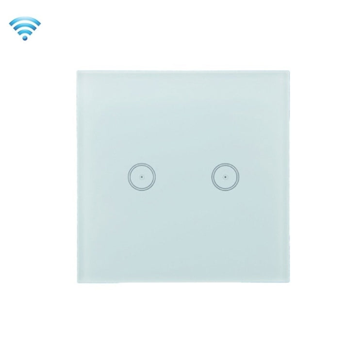 Wifi Wall Touch Panel Switch Voice Control Mobile Phone Remote Control, White 1 Gang (Zero Firewire Wifi ), White 2 Gang (Zero Firewire Wifi ), White 3 Gang (Zero Firewire Wifi ), Black 1 Gang (Zero Firewire Wifi ), Black 2 Gang (Zero Firewire Wifi  )