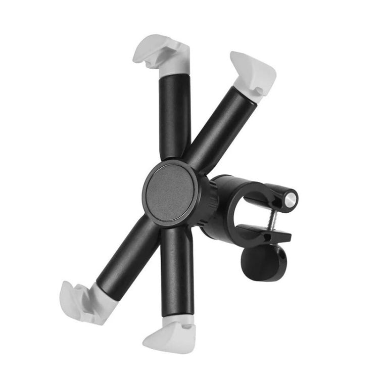 Motorcycle Bicycle Phone Holder Outdoor Riding Equipment Suitable For 4.7-8 Inch Mobile Phone/Tablet, Black, Gray