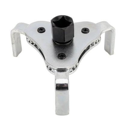 62-102mm Alloy Auto Car Repair Tools Adjustable Two Way Oil Filter Wrench Tool 3 Jaw Remover Tool for Cars Trucks TH4, 62-102mm