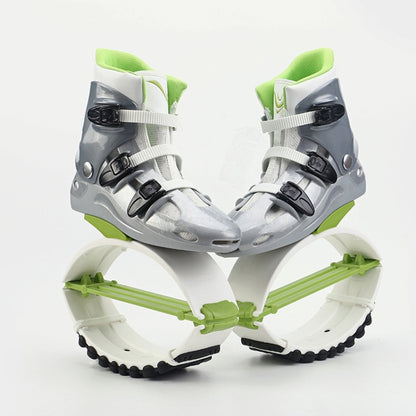 Jumping Shoes Bounce Shoes Indoor Sports Rebound Shoes, 33/35  (Pink White), 33/35 (Green And White), 36/38  (Green And Black), 36/38 (Black Orange Label), 36/38 (Black Green Label), 36/38  (Pink White), 36/38  (Green And White), 36/38 (Orange Black)
