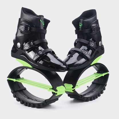 Jumping Shoes Bounce Shoes Indoor Sports Rebound Shoes, 33/35  (Pink White), 33/35 (Green And White), 36/38  (Green And Black), 36/38 (Black Orange Label), 36/38 (Black Green Label), 36/38  (Pink White), 36/38  (Green And White), 36/38 (Orange Black)