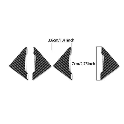 4pcs /Set Car Door Anti-Collision Corner Stickers For Volkswagen Magotan/CC Left-Hand Drive