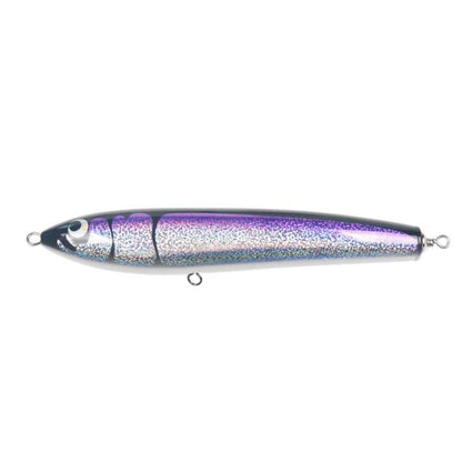 Floating Water Wooden Handmade Big Pencil  Deep Sea Boat Fishing Wave Lying Tuna Bait, 120g 22cm