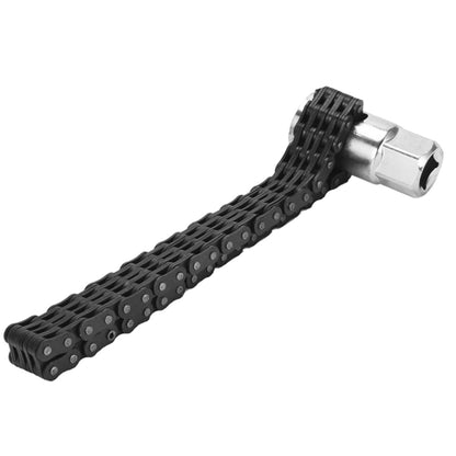 Oil Filter Chain Wrench Spanner Remover Adjustable Auto Repair Tool, 44 Sections, 52 Sections