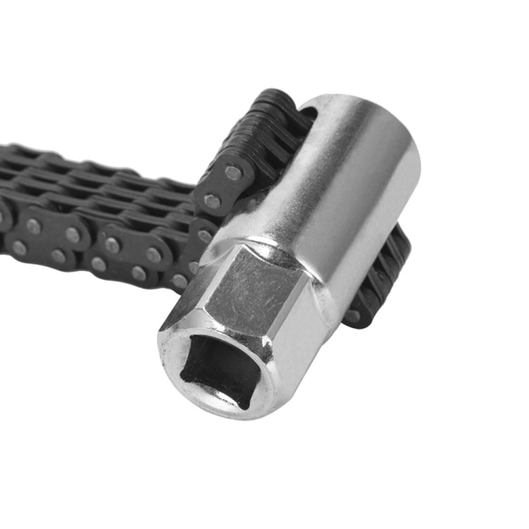 Oil Filter Chain Wrench Spanner Remover Adjustable Auto Repair Tool, 44 Sections, 52 Sections