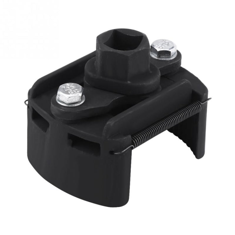 60mm-80mm Universal Cast Steel Adjustable 2 Jaw Oil Filter Wrench Fuel Remover Removal Tool Two-claw Cast Steel Filter Wrenches, 60-80mm