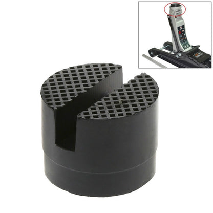 Floor Slotted Car Rubber Jack Pad Frame Protector Adapter Jacking Disk Pad Tool, Rubber Jack