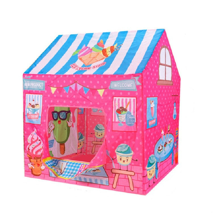 Children Printed Game Tent, Dessert Shop, Fruit Shop