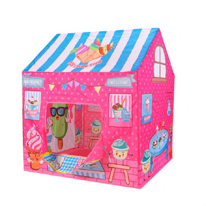 Children Printed Game Tent, Dessert Shop, Fruit Shop