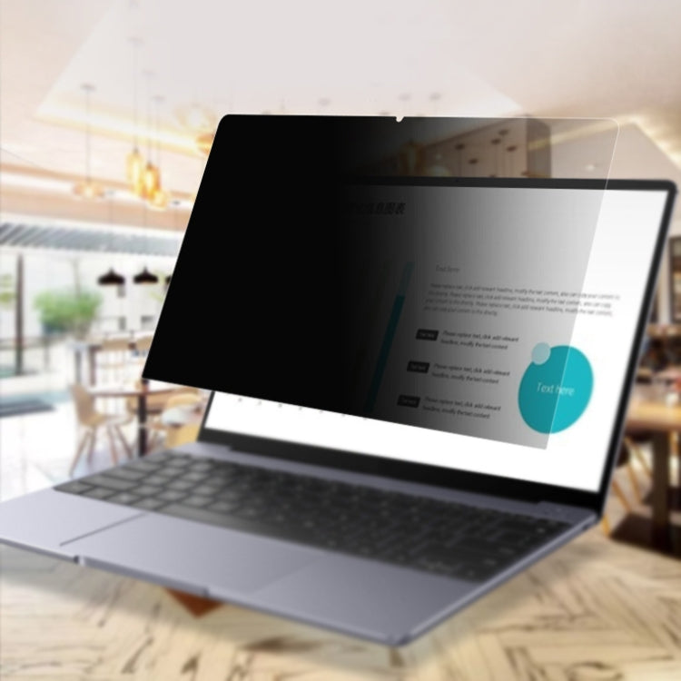 Laptop Anti-Peep Film Anti-Peeping Matte Reflective Screen Protective Film, For Huawei MateBook X Pro 13.9 (Full Glue)