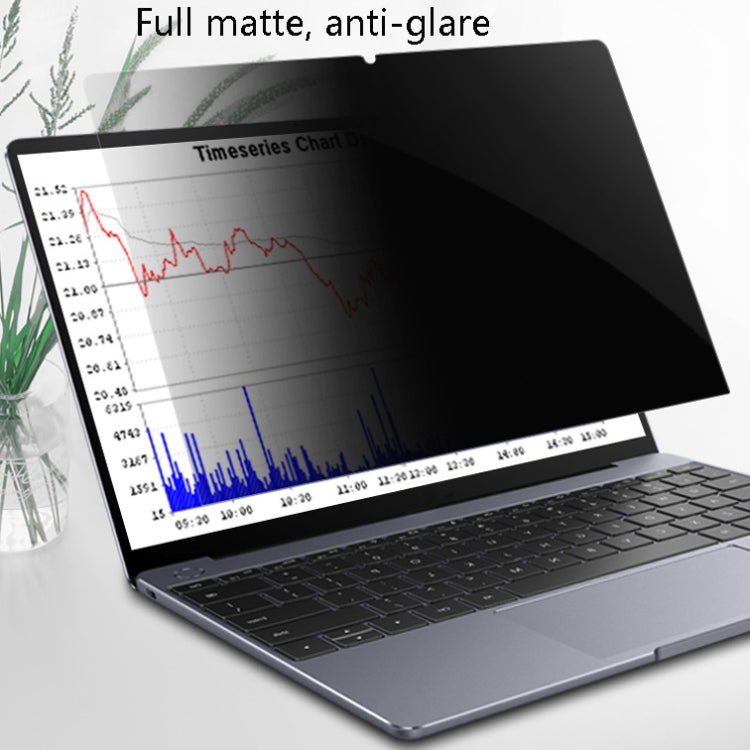 Laptop Anti-Peep Film Anti-Peeping Matte Reflective Screen Protective Film, For Huawei MateBook X Pro 13.9 (Full Glue)