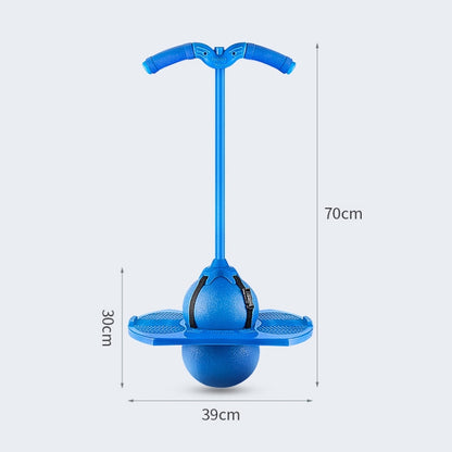 Children Elastic Balance Ball Bouncing Ball Bouncing Ball Toy, Dual-purpose Detachable Handle (Blue), Dual-purpose Detachable Handle (Green), Dual-purpose Detachable Handle (Pink), Dual-purpose Detachable Handle (Red)