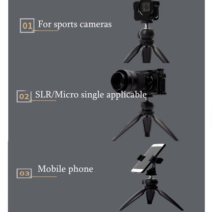 YJ-003 Desktop Tripod Holder Adjusting Selfie Live Stand