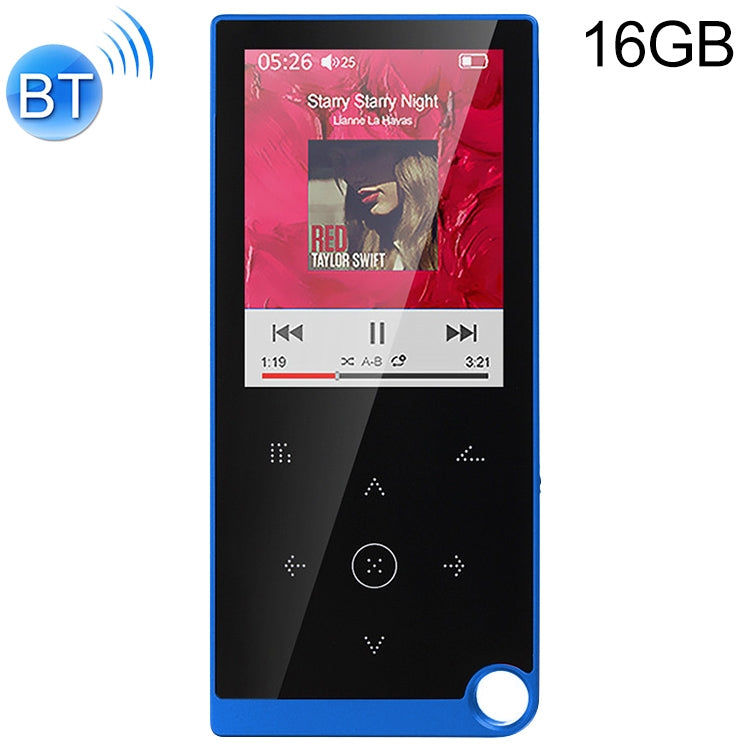 2.4 inch Touch-Button MP4 / MP3 Lossless Music Player, Support E-Book / Alarm Clock / Timer Shutdown, 4GB without Bluetooth, 8GB without Bluetooth, 16GB without Bluetooth, 4GB Bluetooth Version, 8GB Bluetooth Version, 16GB Bluetooth Version