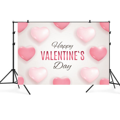 2.1m x 1.5m Valentines Day Photo Party Layout Props Photography Background Cloth