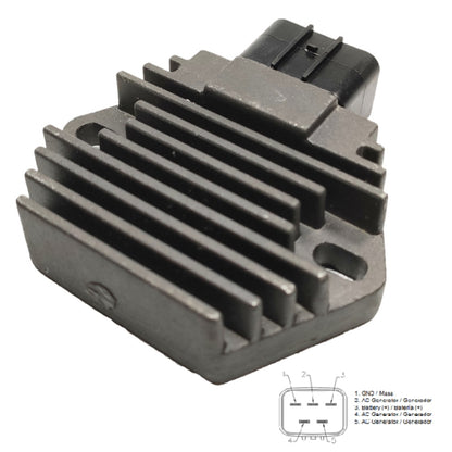 2009.3  Motorcycle Rectifier For Honda TRX350 TRX400 450 750 1600-HN5-671, 2009.3