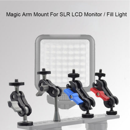 YJ Magic Arm Bracket Mount 1/4 inch Ball Head Magic Arm, MA-75 Gun Gray, MA-100B Blue, MA-100R Red, MA-113 Black