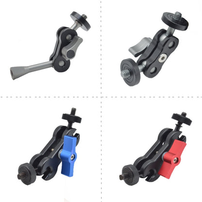 YJ Magic Arm Bracket Mount 1/4 inch Ball Head Magic Arm, MA-75 Gun Gray, MA-100B Blue, MA-100R Red, MA-113 Black