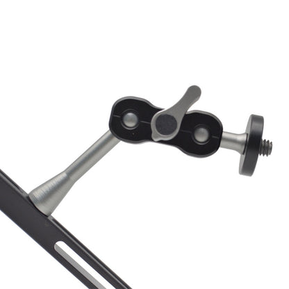 YJ Magic Arm Bracket Mount 1/4 inch Ball Head Magic Arm, MA-75 Gun Gray, MA-100B Blue, MA-100R Red, MA-113 Black