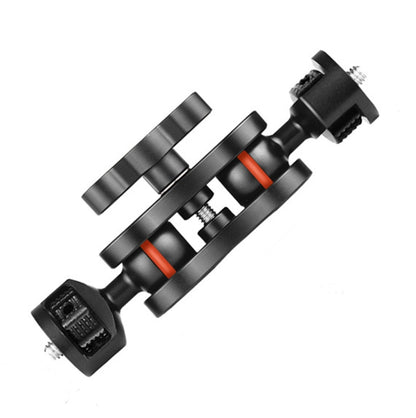 YJ Magic Arm Bracket Mount 1/4 inch Ball Head Magic Arm, MA-75 Gun Gray, MA-100B Blue, MA-100R Red, MA-113 Black