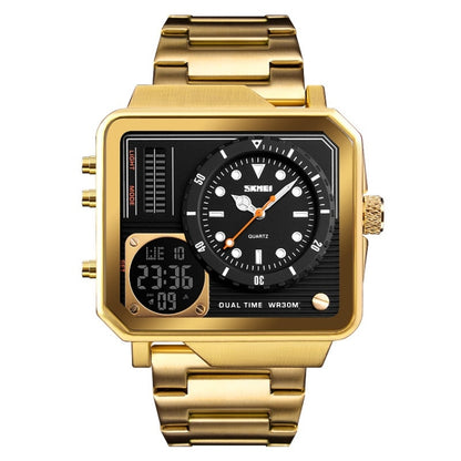 SKMEI 1392 Multi-Function Outdoor Sports Watch Business Double Display Waterproof Electronic Watch
