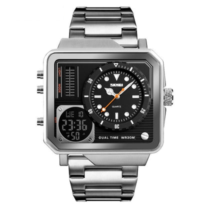 SKMEI 1392 Multi-Function Outdoor Sports Watch Business Double Display Waterproof Electronic Watch