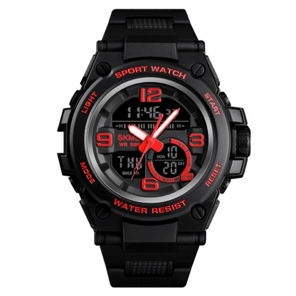SKMEI 1452 Outdoor Sports Electronic Watch Multifunctional Waterproof Watch, Red, Blue, Black, Golden, Apricot, ArmyGreen