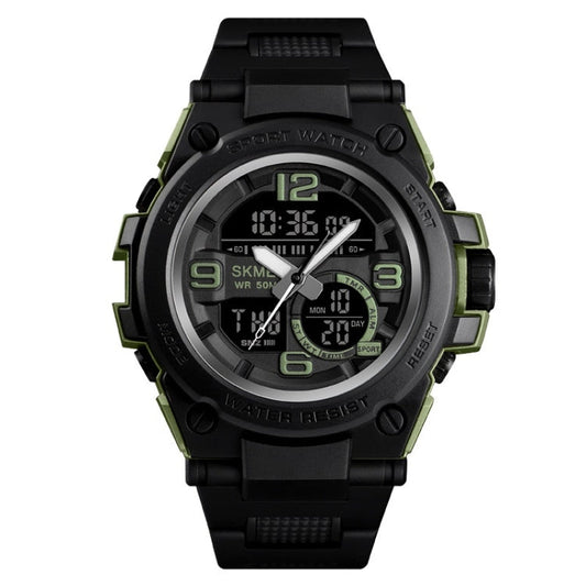 SKMEI 1452 Outdoor Sports Electronic Watch Multifunctional Waterproof Watch, Red, Blue, Black, Golden, Apricot, ArmyGreen