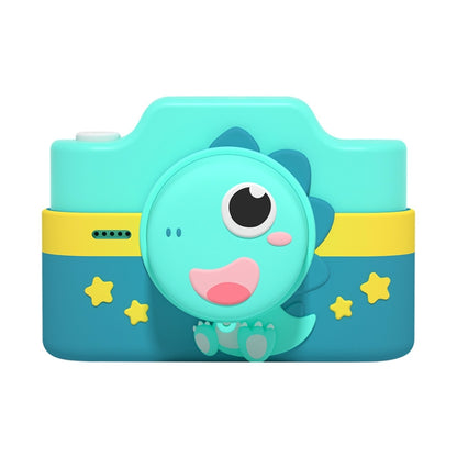 Mini Children Cartoon Touch Screen High-Definition Dual-Lens Digital Camera Toy, C4 Small Dinosaurs No Card, C4 Small Dinosaurs 32GB