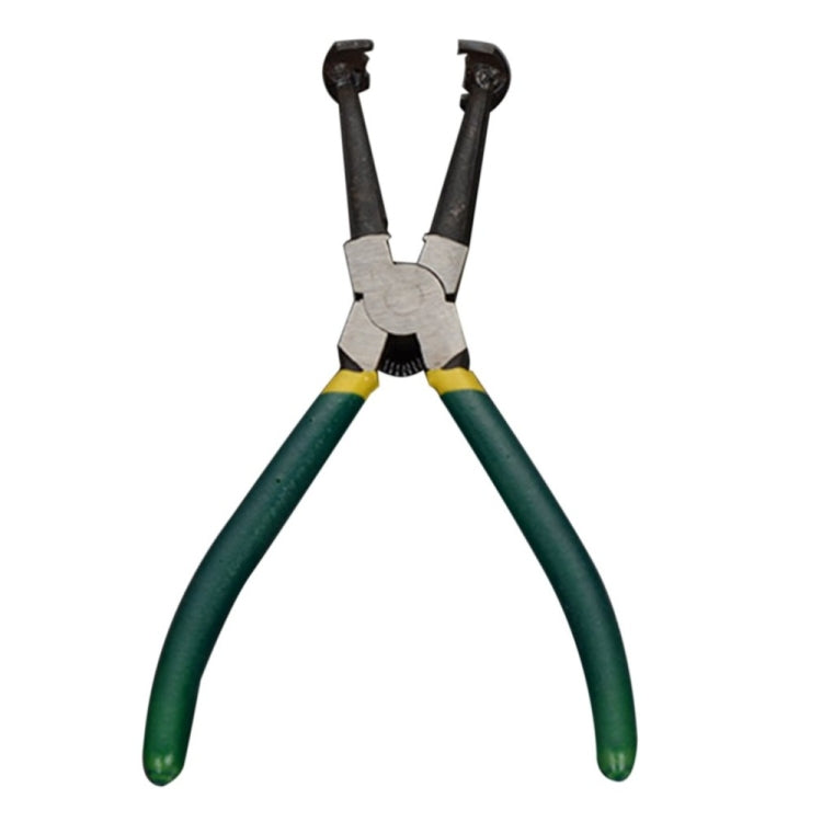 14 Rings Piston Ring Compressor Plier Clamp Remover Assembly Engine Tool Cylinder Installer Ratchet Pliers, 14 In 1 Red