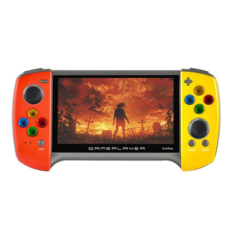 X19 Plus 5.1 inch Screen Handheld Game Console 8G Memory Support TF Card Expansion & AV Output, X19 Plus / Red, X19 Plus / Red+Blue, X19 Plus / Red+Yellow
