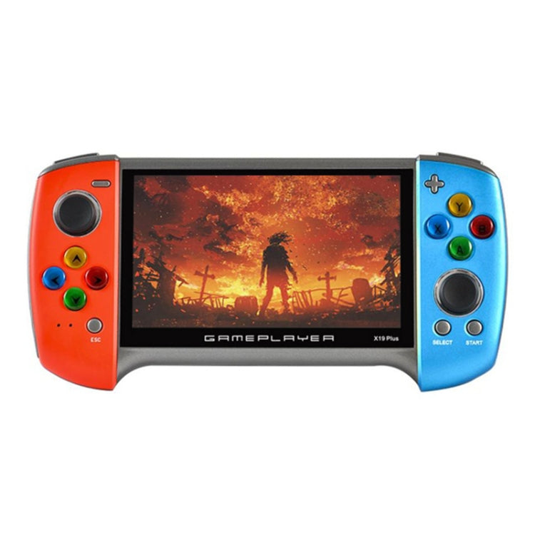 X19 Plus 5.1 inch Screen Handheld Game Console 8G Memory Support TF Card Expansion & AV Output, X19 Plus / Red, X19 Plus / Red+Blue, X19 Plus / Red+Yellow